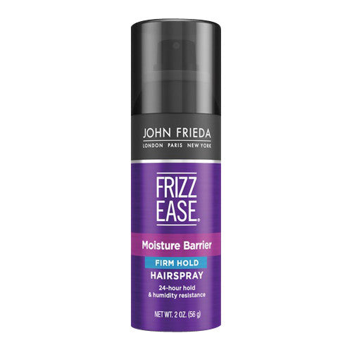 John Frieda Frizz Ease Moisture Barrier Firm Hold Hair Spray, Trial Size, 2 Oz